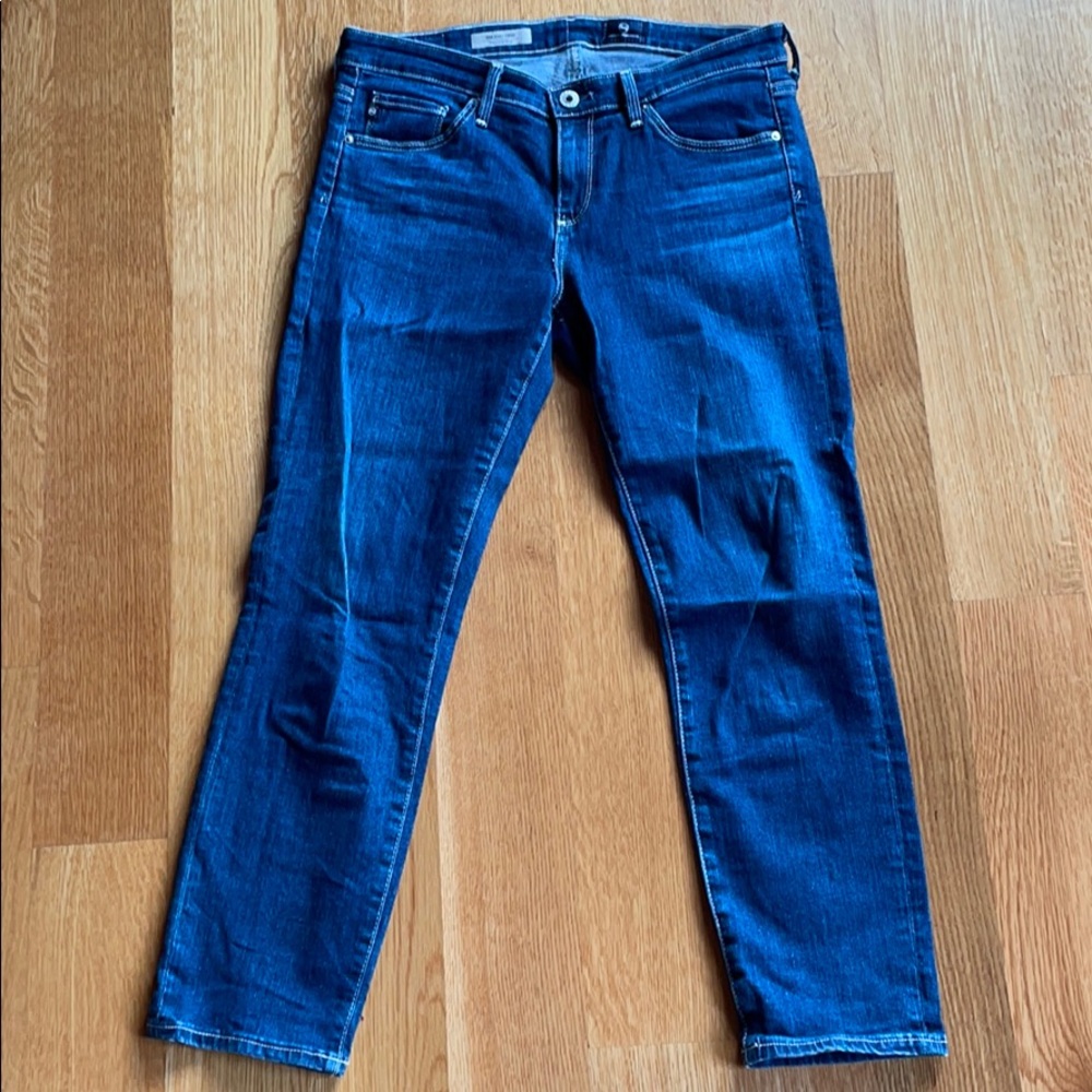 AG Cigarette Crop Jeans